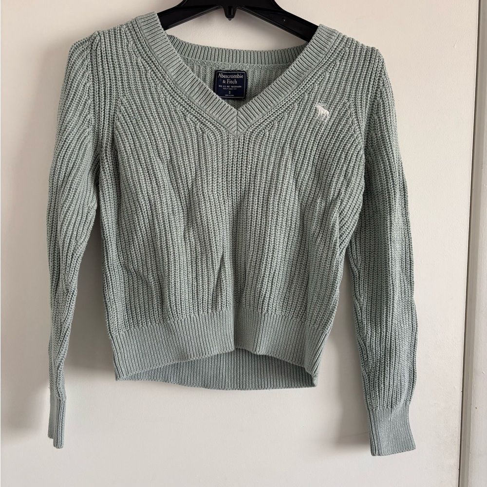 Mint green Abercrombie sweater